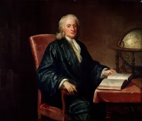 Portrait of Isaac Newton (1642-1727), c. 1726